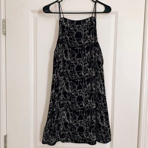 UO Silence + Noise Abstract Line Dress